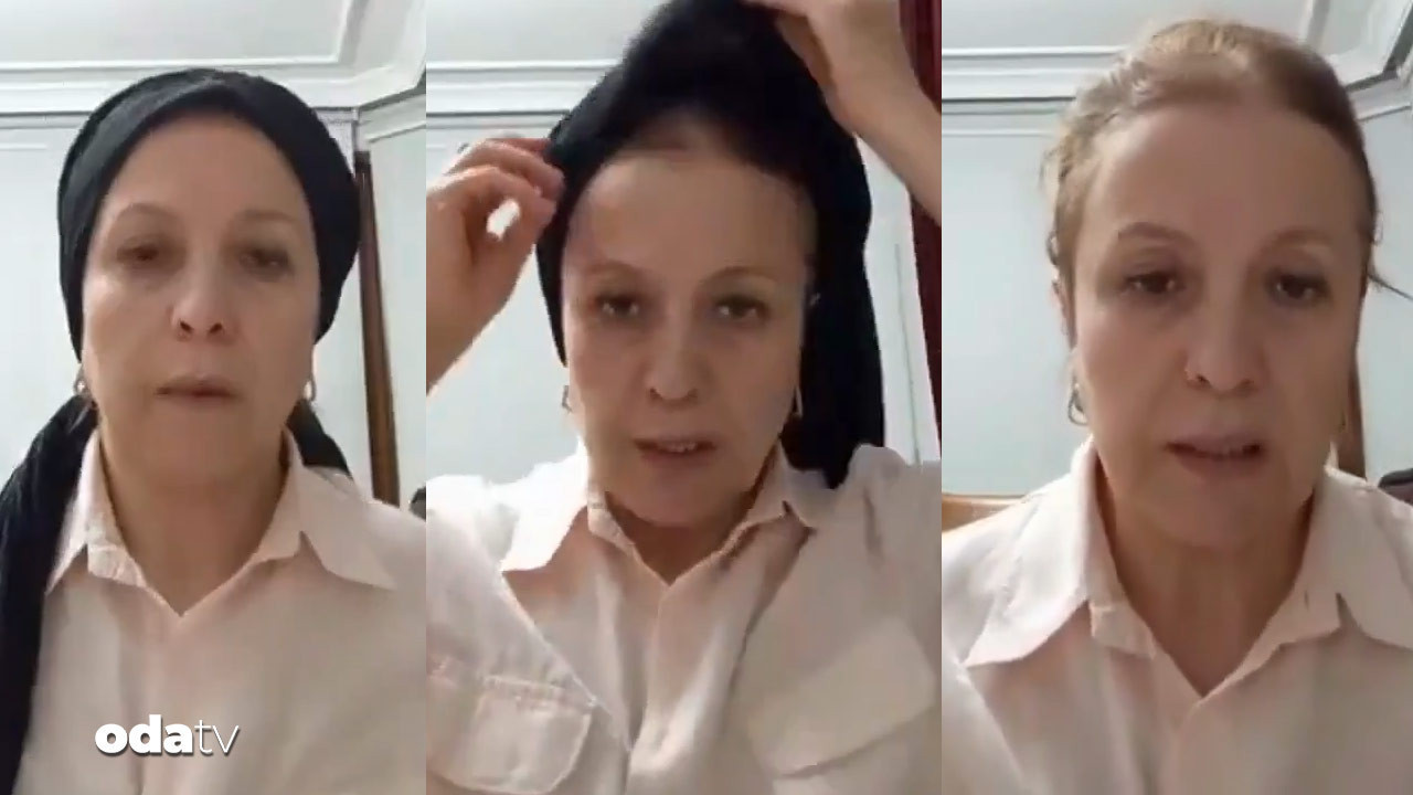 ilahiyatci emine yucel canli yayinda basortusunu cikartti tepkisel olarak birakiyorum zhdivPe4