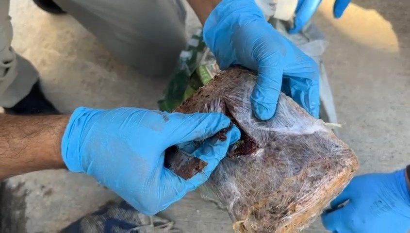 ustunu pul biberle kaplamis yolcu otobusunde 7 kilo eroin ele gecirildi PHaLKse1