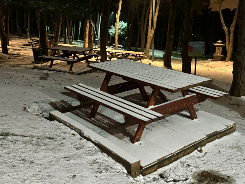 İstanbul'da kar manzaraları: Çamlıca Tepesi beyaza büründü - Resim: 1