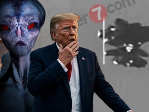 Insanlardan ufolari sakliyorlar diyerek acikladi trump biliyor yeni bir sayfa acabilir gCidiXBJ
